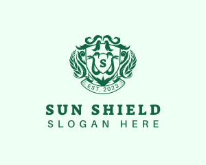 Shield Royal Snake logo design
