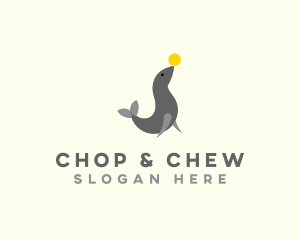 Cute - Cute Circus Seal logo design