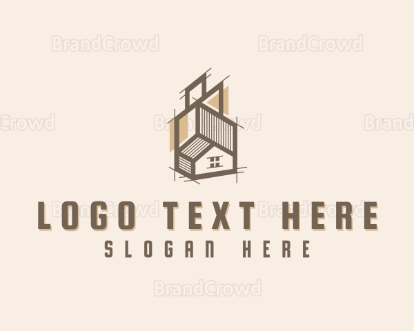 Real Estate Home Building Logo