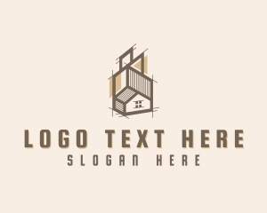 Construction - Real Estate Home Building logo design