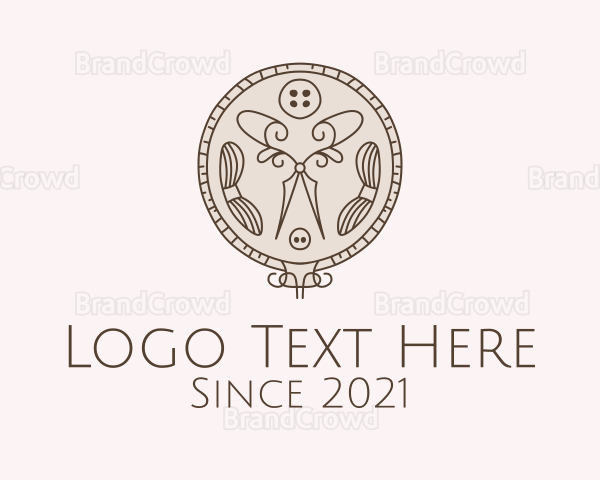 Embroidery Boutique Handicraft Logo