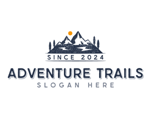 Outdoor Peak Mountaineering logo design