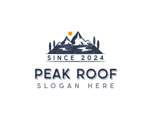 Outdoor Peak Mountaineering logo design