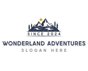 Outdoor Peak Mountaineering logo design