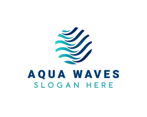 Wave Ocean Water logo design