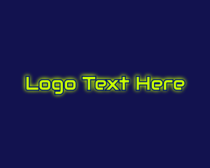 Neon - Masculine Automotive Glow logo design