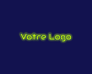 Masculine Automotive Glow Logo