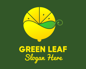 Lemon Tea Leaf logo design