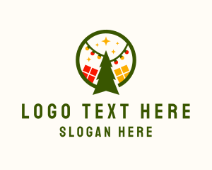 Christmas Season Decoration  Logo