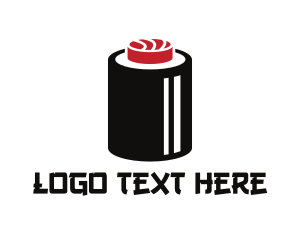 Tokyo - Sushi Roll Battery logo design