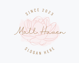 Floral Feminine Business logo design