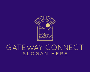 Gateway - Beach Resort Gateway logo design