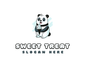 Sundae - Panda Sundae Creamery logo design