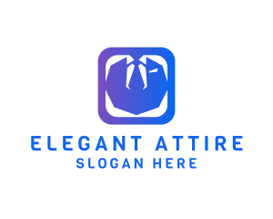 Suit - Businessman Suit Fashion logo design