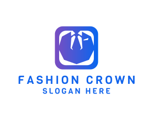 Businessman Suit Fashion logo design