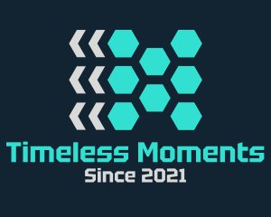 Memorable - Hexagon Cyber Tech logo design