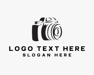 Cinematography - Camera Minimalist Media logo design