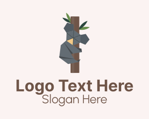 Koala Tree Origami Logo