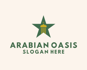 Arabian - Arabic Mosque Star logo design