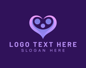 Social - Love Family Relationship logo design