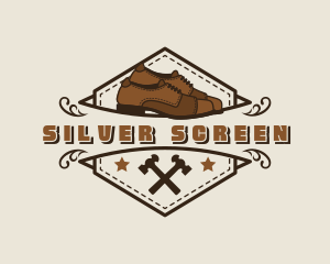 Men - Loafer Shoes Cobbler logo design
