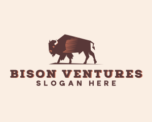 Wild Bison Farm logo design