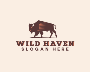 Wild Bison Farm logo design