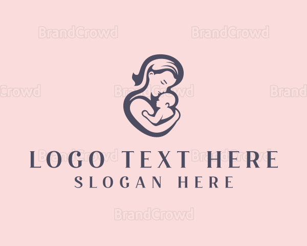 Mother Infant Pediatrician Logo