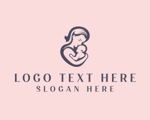 Fertility - Mother Infant Pediatrician logo design