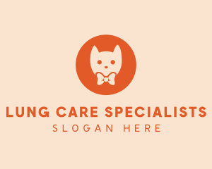 Orange Kitty Cat logo design