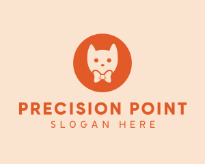 Orange Kitty Cat logo design