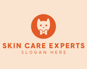 Orange Kitty Cat logo design