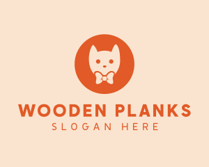 Orange Kitty Cat logo design