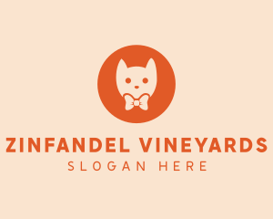 Orange Kitty Cat logo design