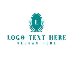 Lettermark - Wreath Beauty Salon logo design