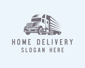 Hauling Truck Logistics  logo design