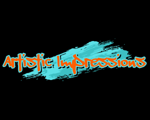 Brush Stroke Graffiti logo design