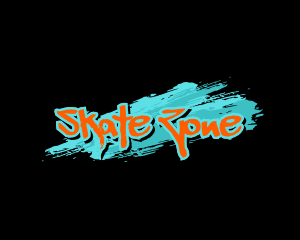 Brush Stroke Graffiti logo design