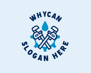 Water Wrench Plumbing Logo