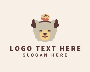 Dog - Cinnamon Dog Animal logo design