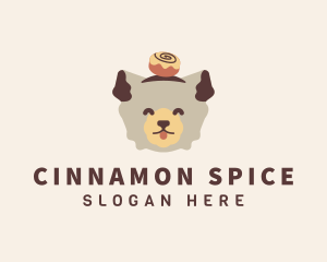 Cinnamon - Cinnamon Dog Animal logo design