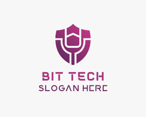 Cyber Shield Tech logo design