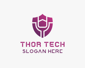 Cyber Shield Tech logo design