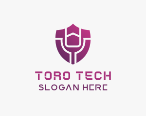 Cyber Shield Tech logo design