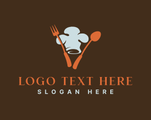 Bistro - Chef Hat Eatery logo design