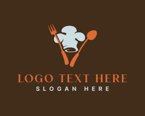 Spoon - Chef Hat Eatery logo design