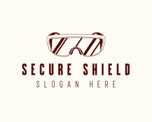 Protection - Safety Glasses Protection logo design