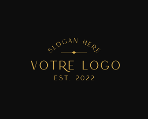 High End - Elegant Feminine Style logo design