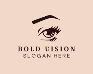 Eye Stare Lashes logo design