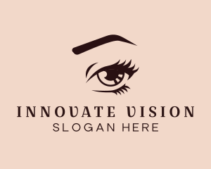 Eye Stare Lashes logo design